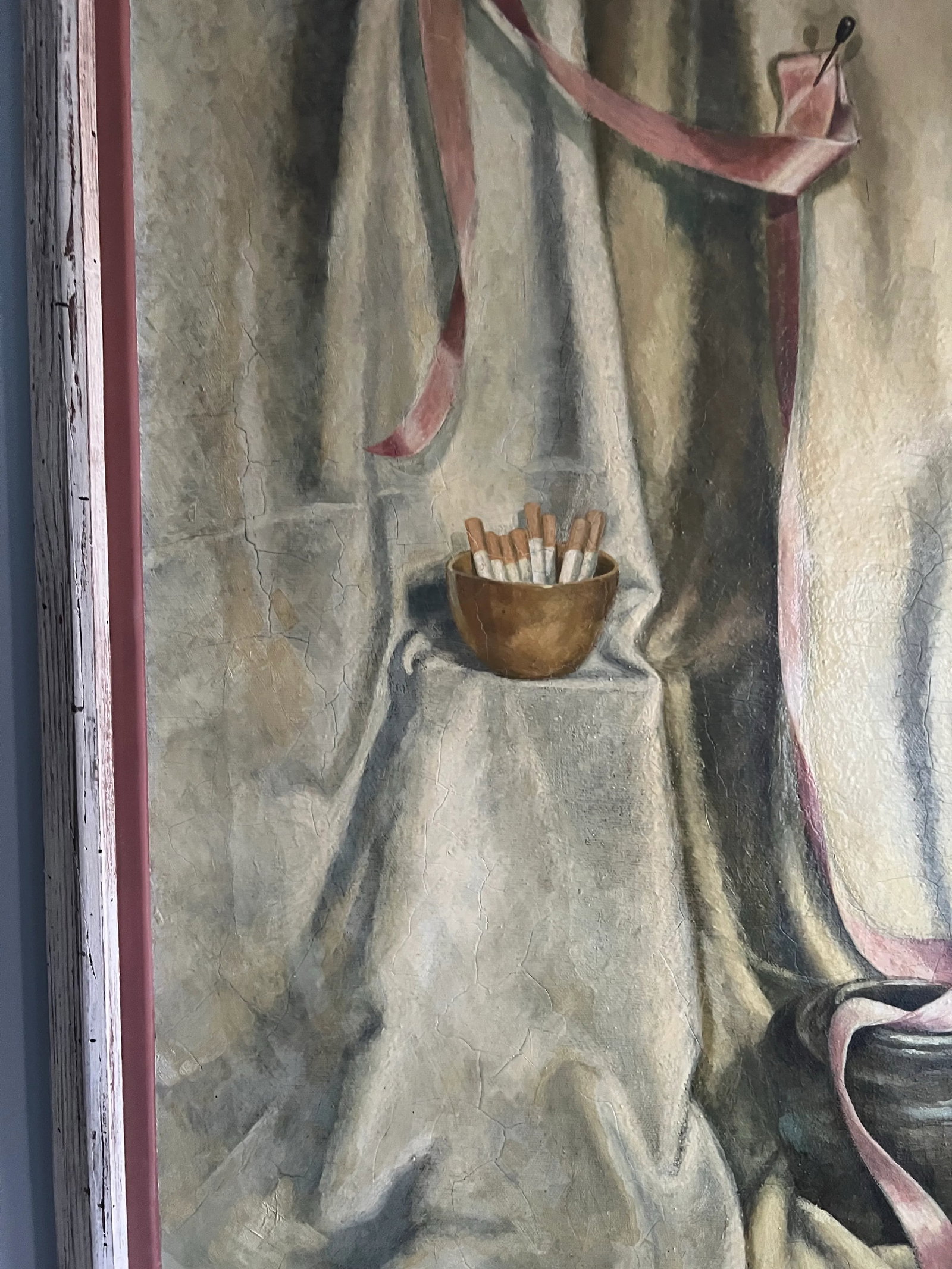 Mid Century Still Life Oil Painting 1955 - 11