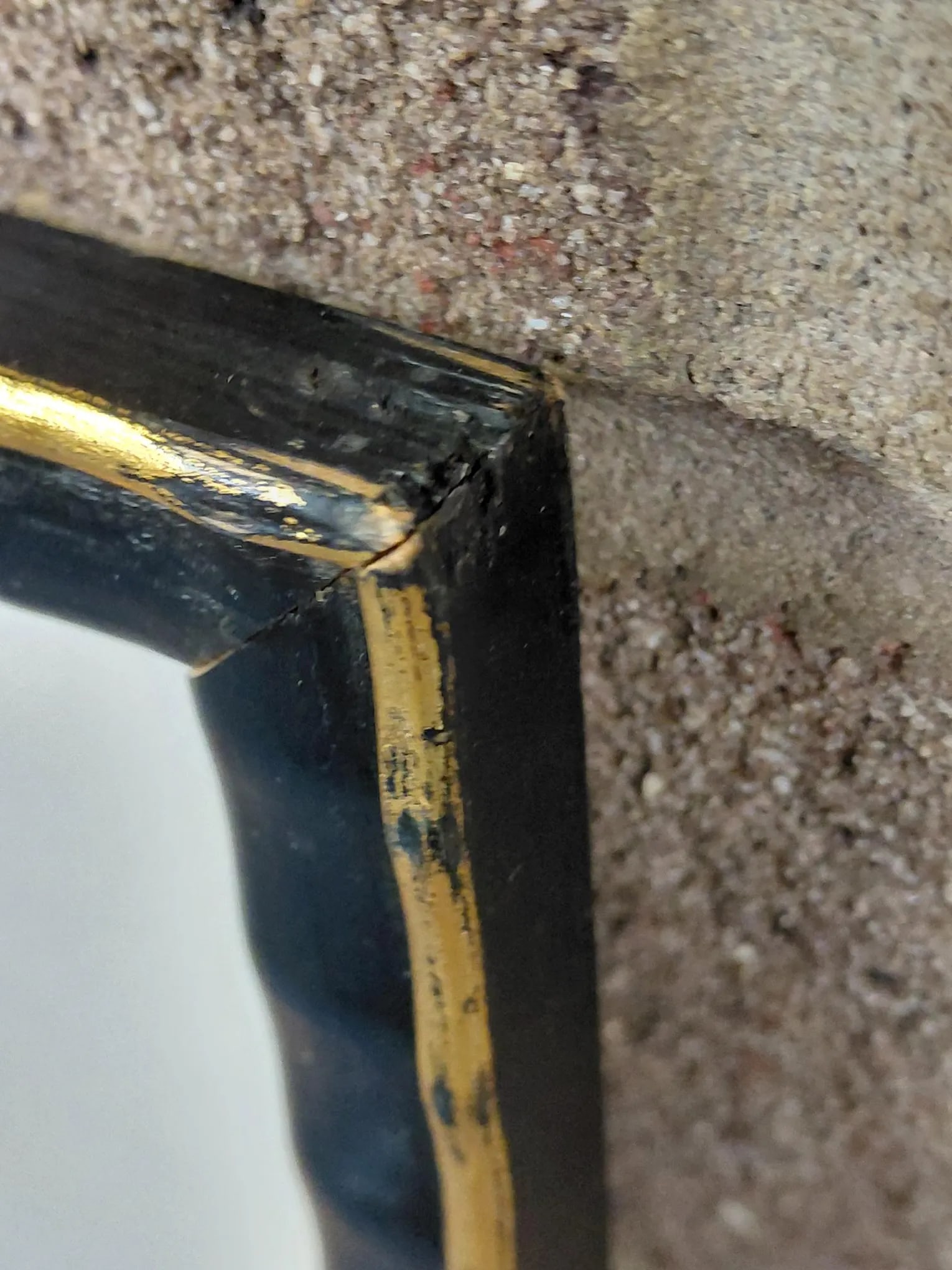 Framed Signed J. Akston "The Kiss, 1962" Mixed Media - 10