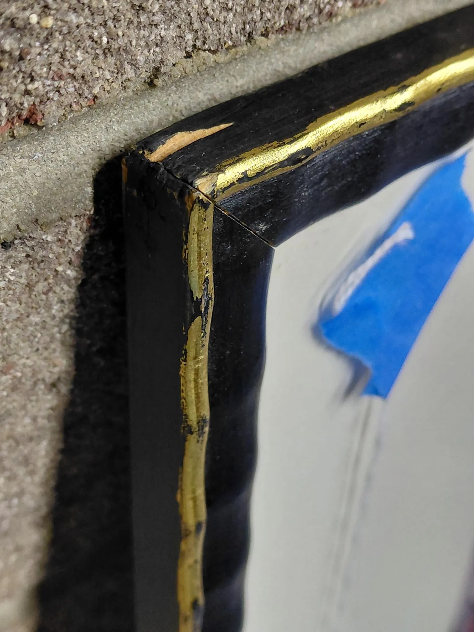 Framed Signed J. Akston "The Kiss, 1962" Mixed Media - 7