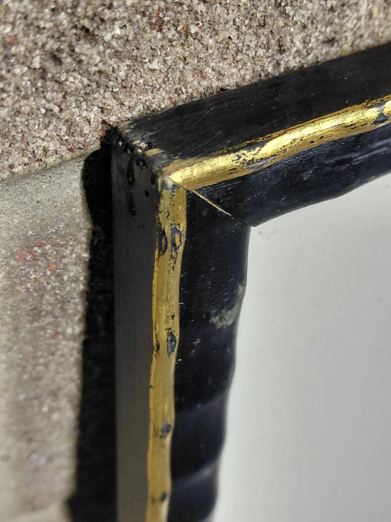 Framed Signed J. Akston "The Kiss, 1962" Mixed Media - 9