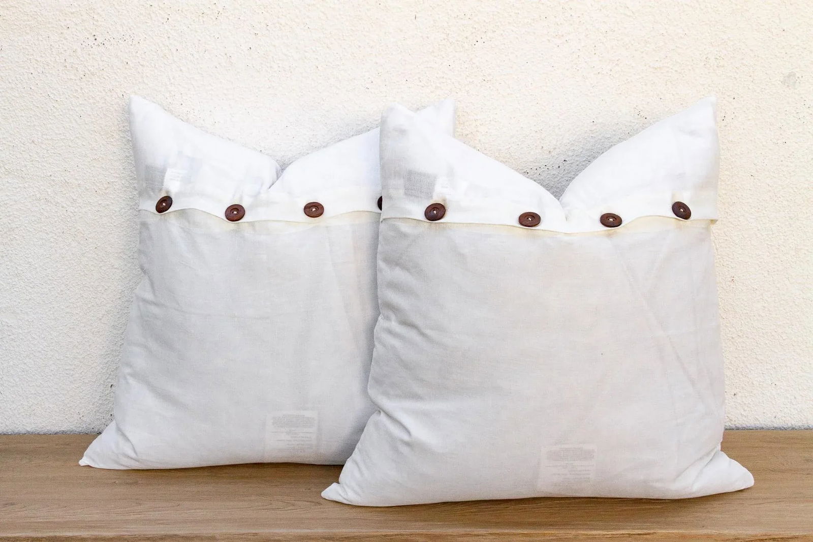 Spring Time, Pair of AppliquÃ© Pillow Covers - 7