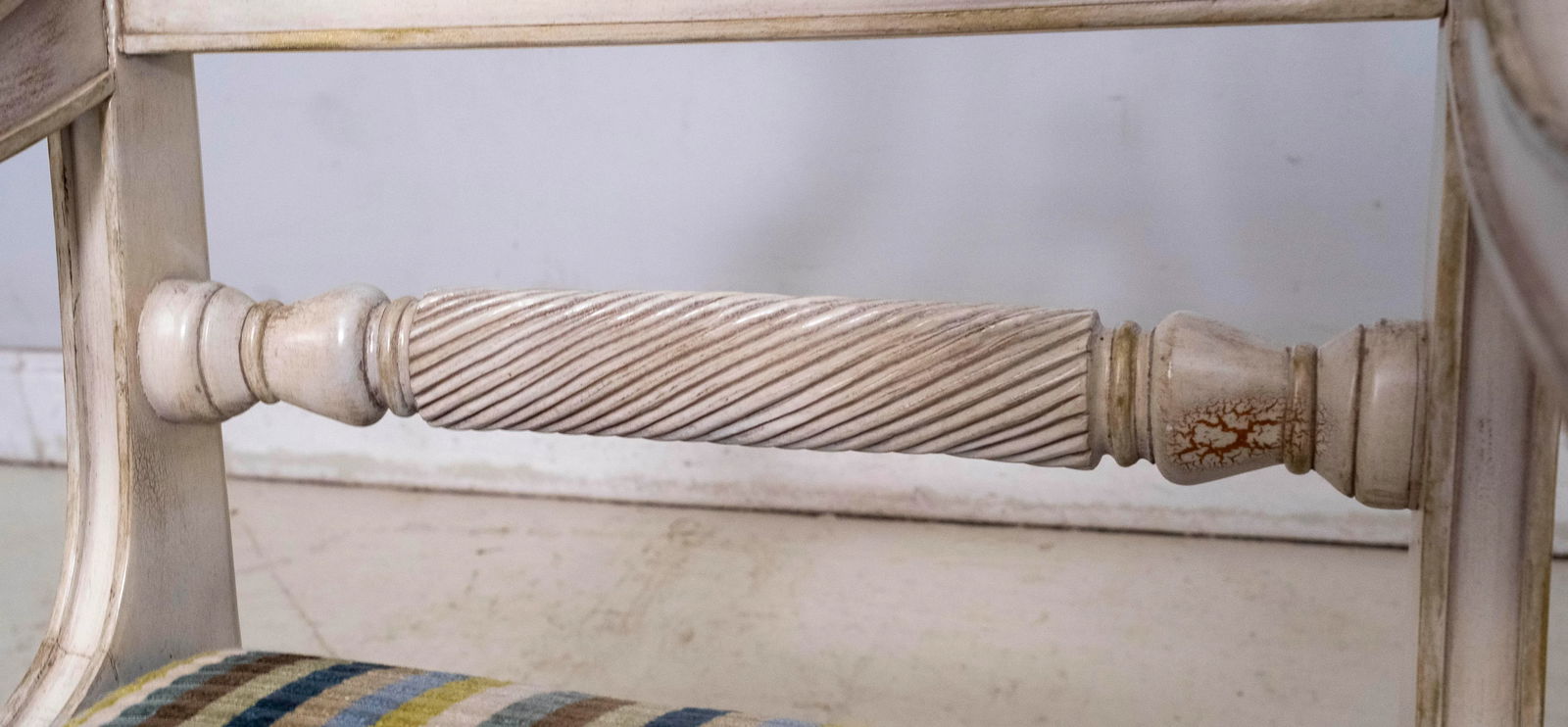 Councill Craftsmen Neoclassical Painted Finish Armchair - 8