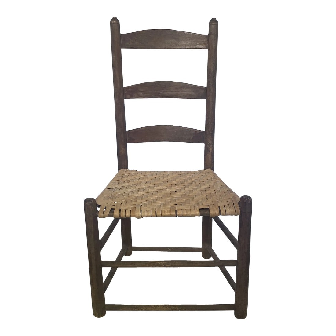 Mid-18th Century Early American Ladder-Back Chair (1 of 12)