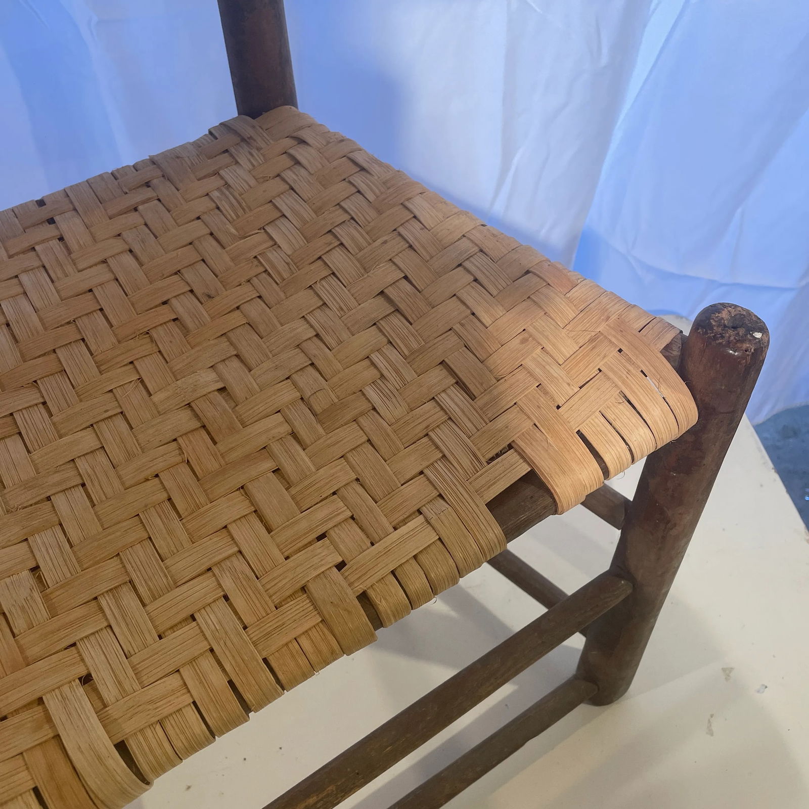 Mid-18th Century Early American Ladder-Back Chair - 7