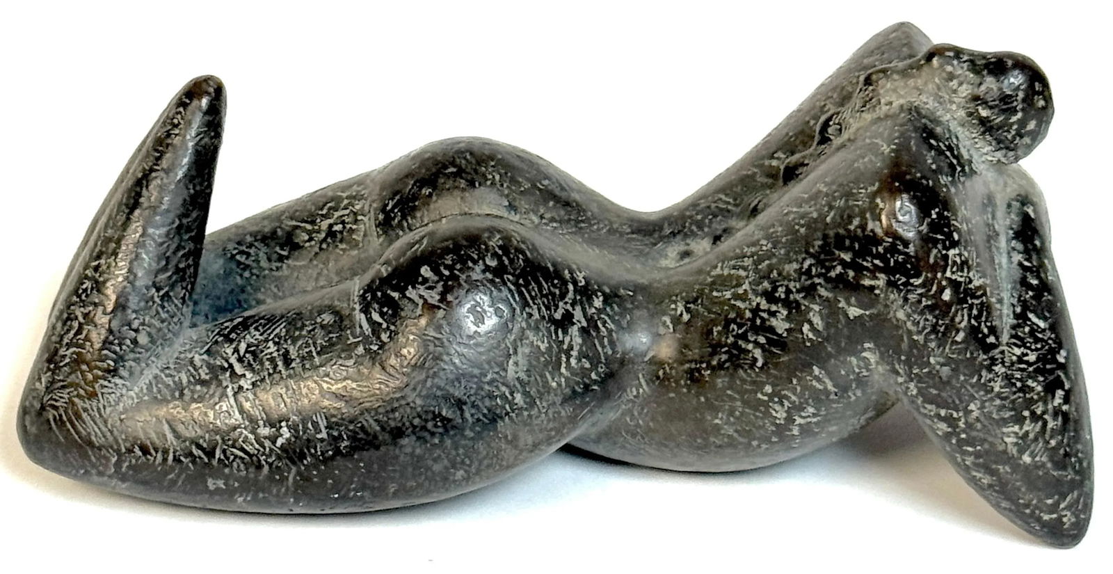 Liggend (Reclining) by Kyle Smith, Bronze Nude with Ponytail, Edition 2 of 9 - 7