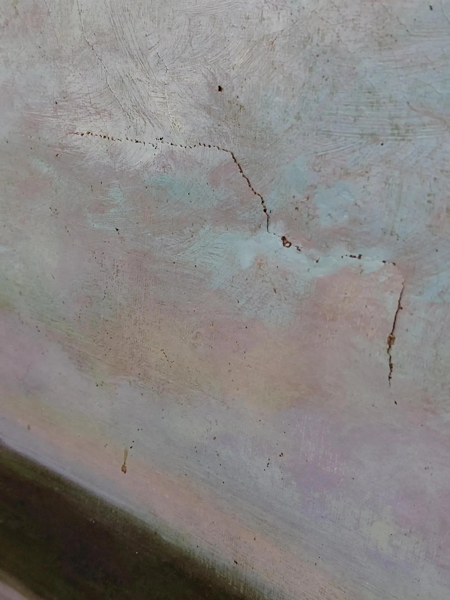 Framed "Seaside Gazing" Oil on Canvas - 8