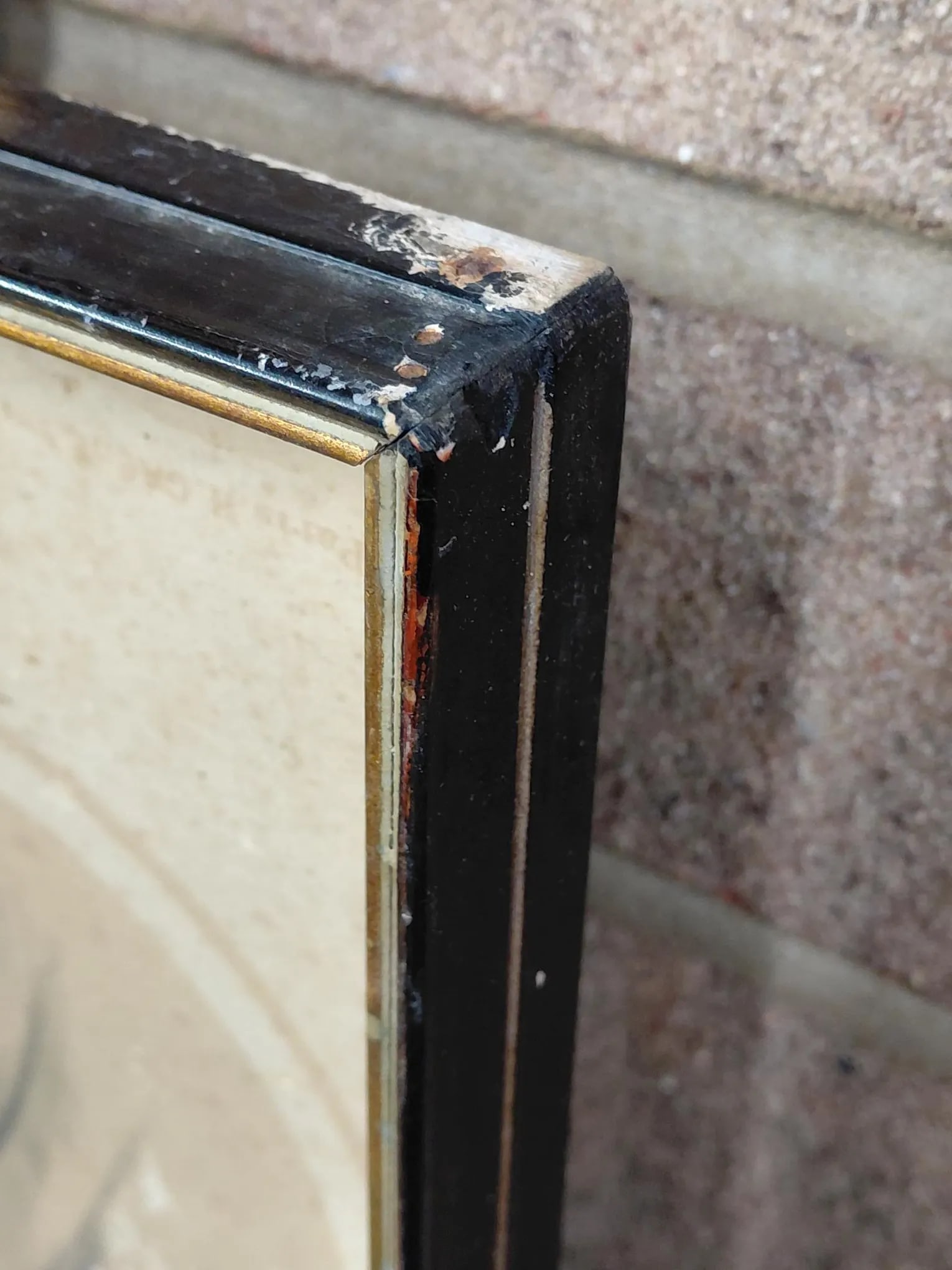 Framed Signed Louis Stanislas Marin-Levigne Lithograph and Print No. 5 - 8