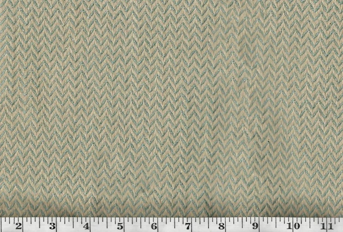 Ralph Lauren Coloma Herringbone Linen Fabric - 8 Yards - 5
