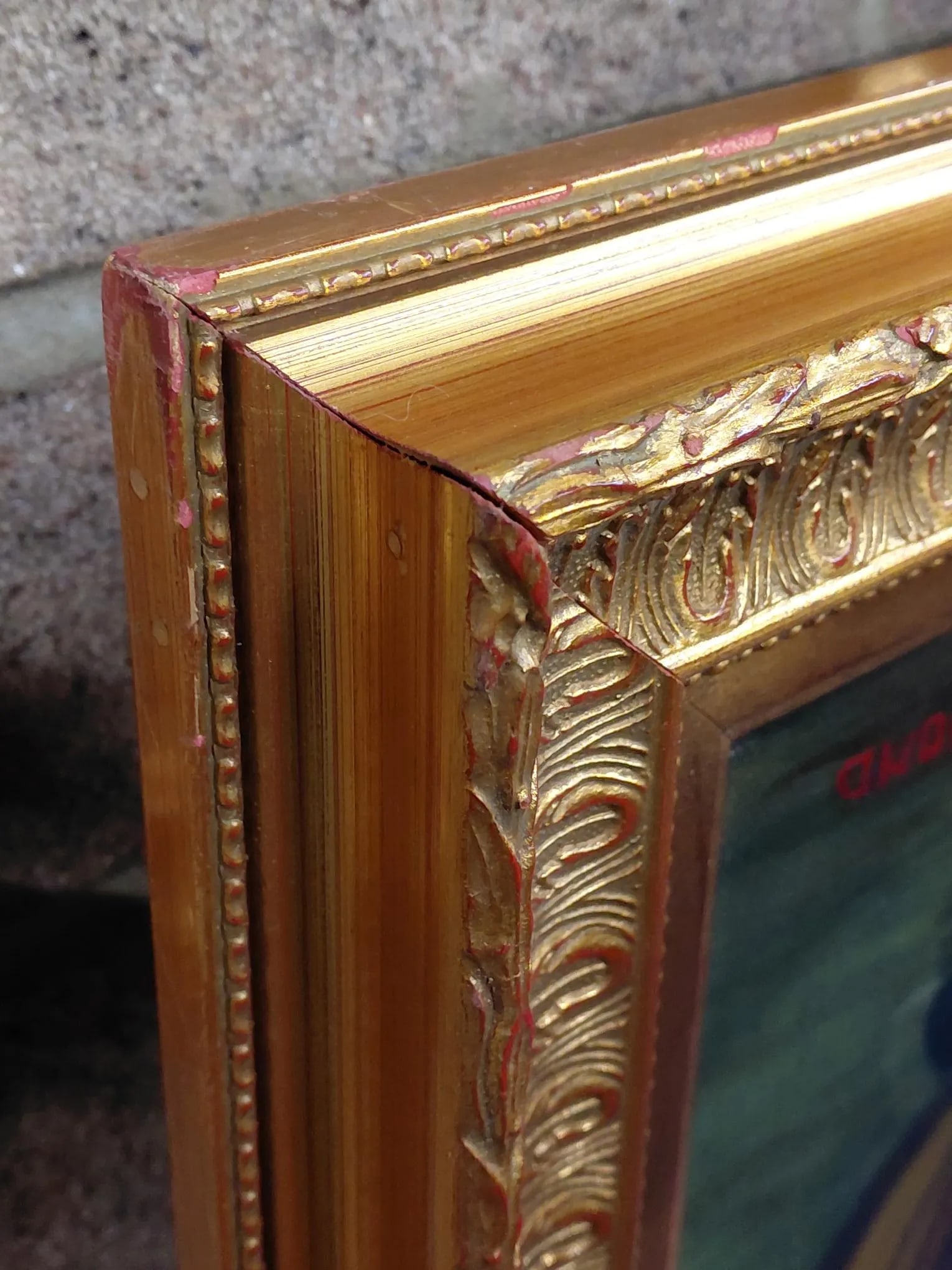 Framed Signed Zwartmond Harbor Scene Oil on Canvas - 7