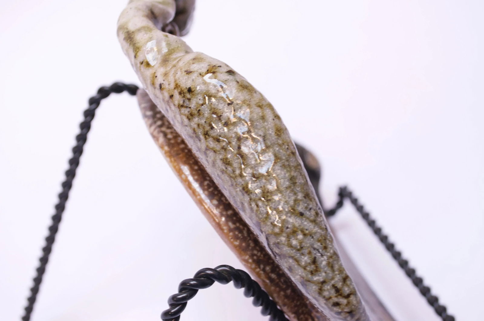 1973 Pollack Stoneware Slab / Decorative Plate - 5