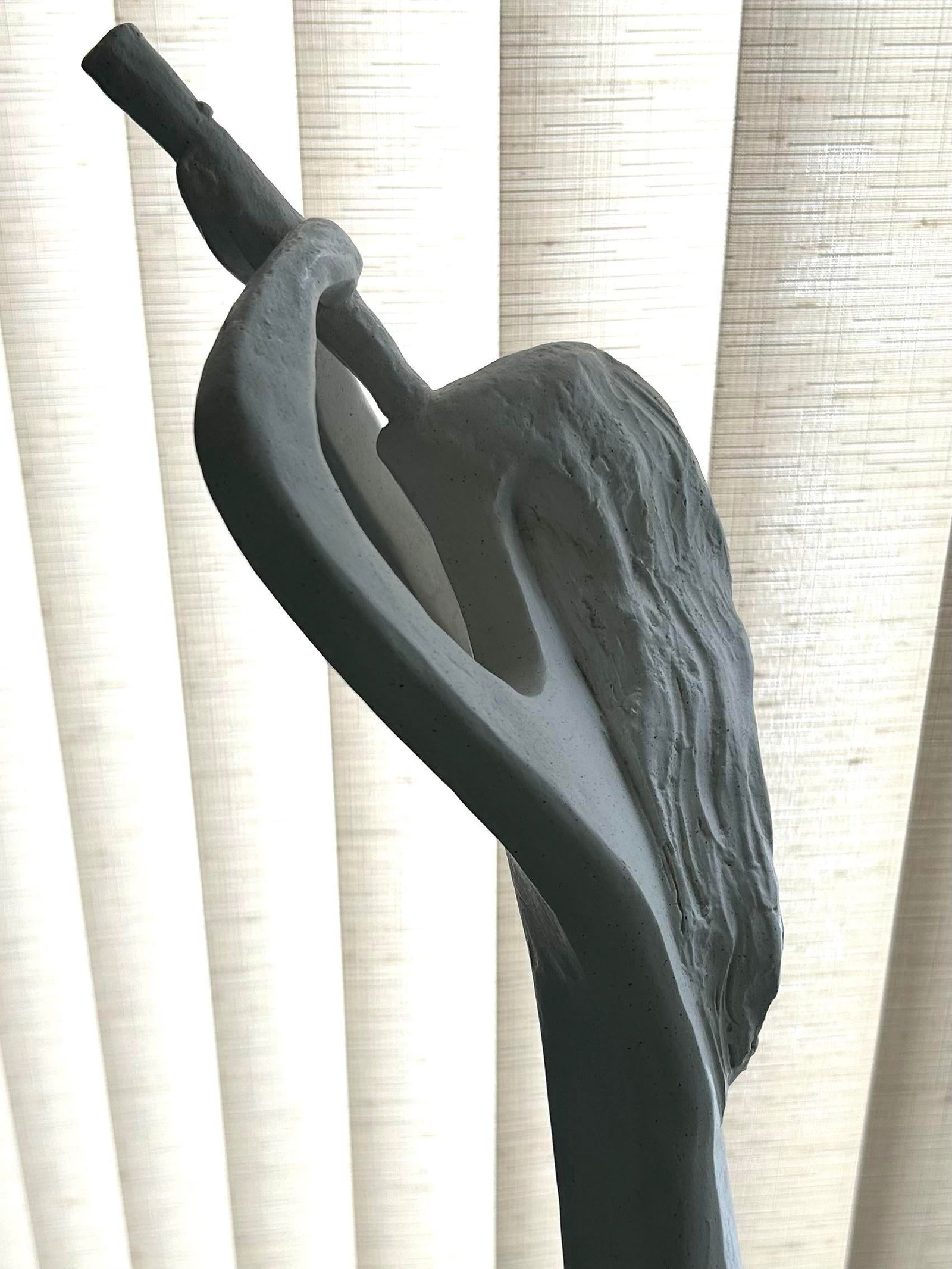 Signed and Dated by David Fisher, Austin Productions, 1980, Plaster Sculpture, "Horn Blower" - 11