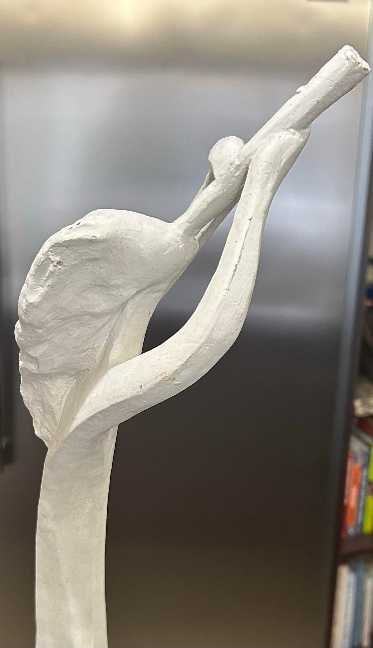 Signed and Dated by David Fisher, Austin Productions, 1980, Plaster Sculpture, "Horn Blower" - 9