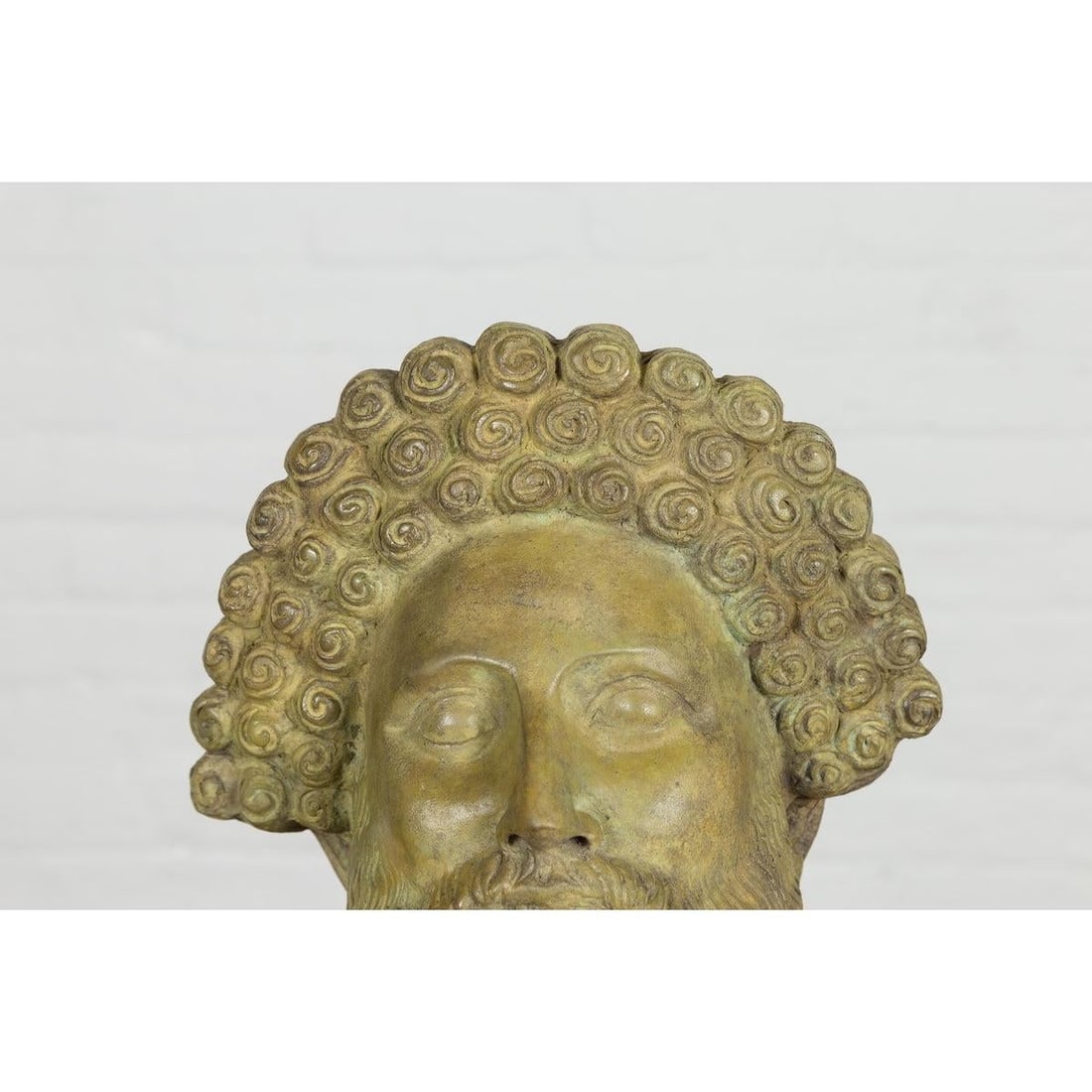 Bronze Hermes Bust Sculpture - 5