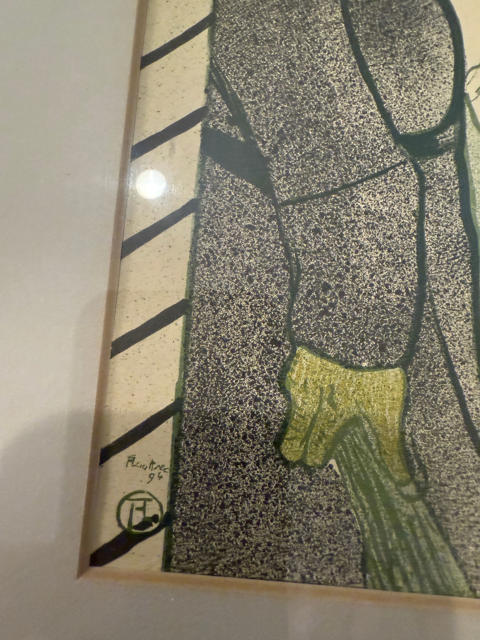 Late 19th Century Toulouse Lautrec Signed Lithograph - 3