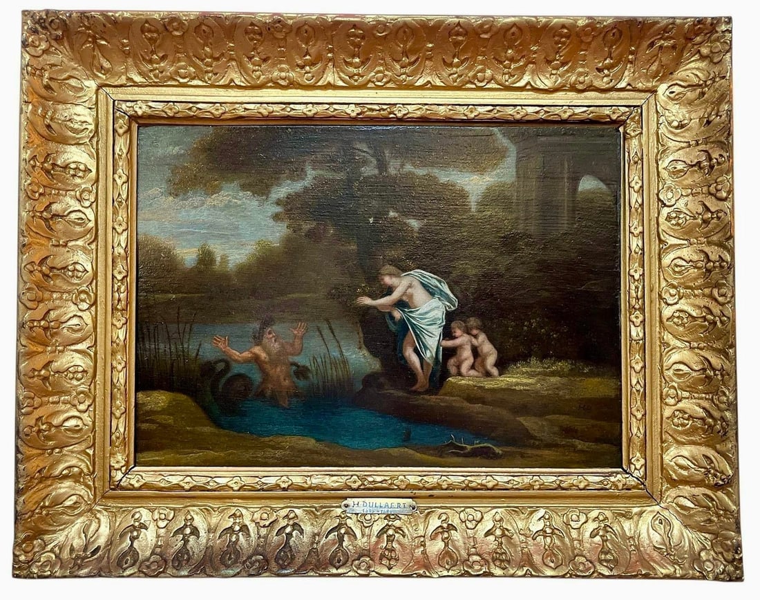 Heyman Dullaert (Dutch, 1636-1684), Oil Painting on Board - 4