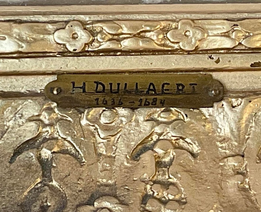 Heyman Dullaert (Dutch, 1636-1684), Oil Painting on Board - 9