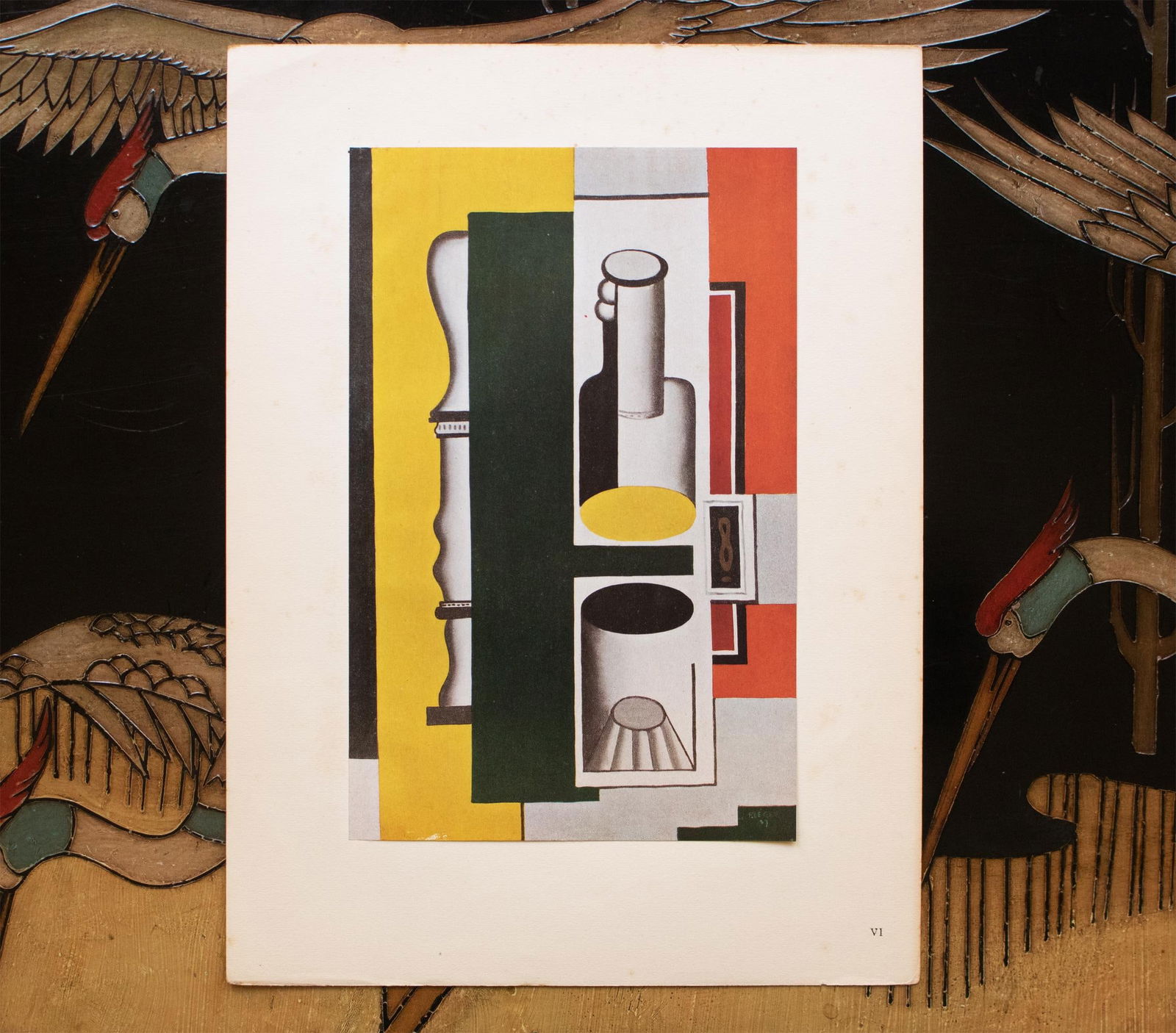 1948 After Fernand LÃ©ger "Still Life", First Edition Period Offset Lithograph - 3
