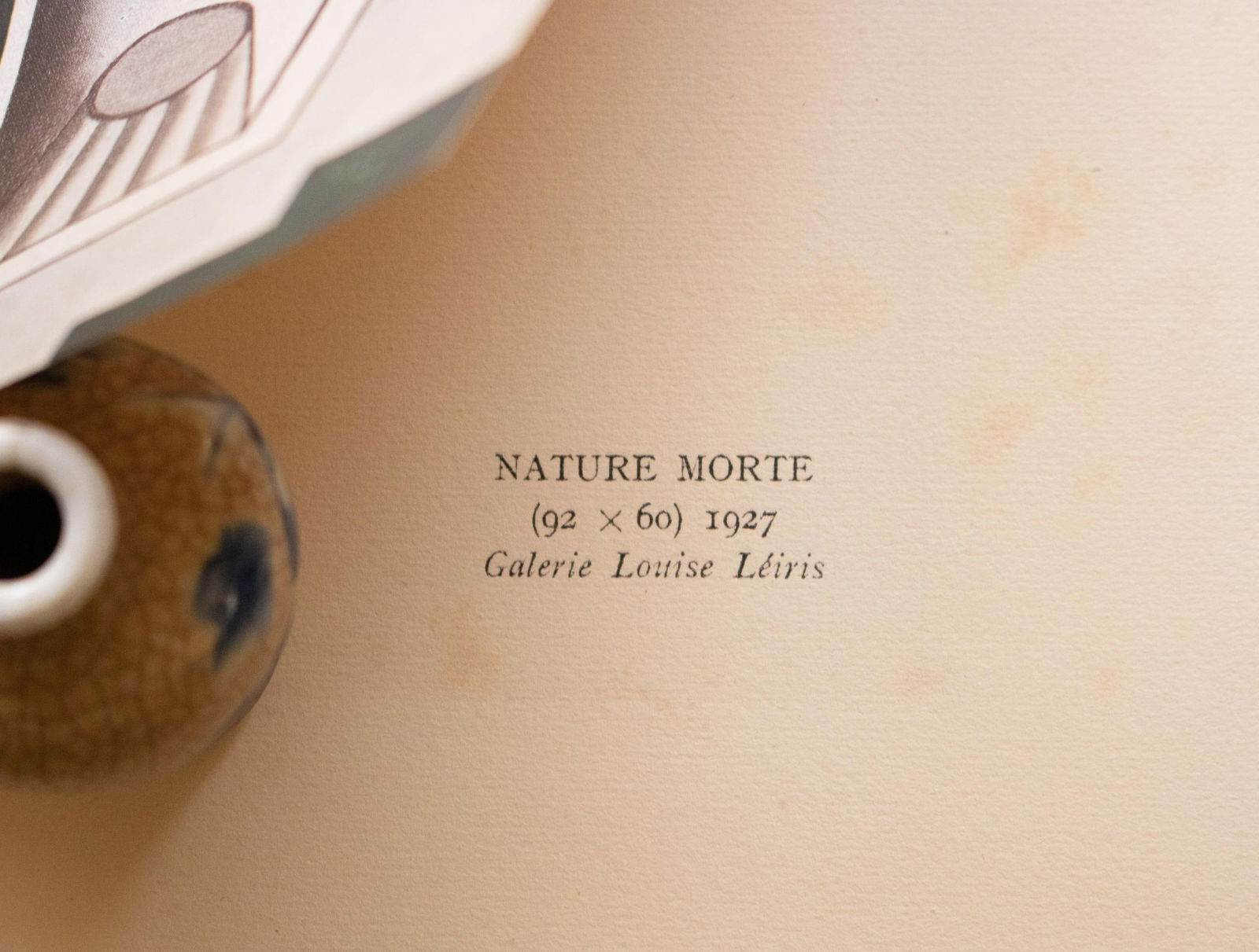 1948 After Fernand LÃ©ger "Still Life", First Edition Period Offset Lithograph - 5