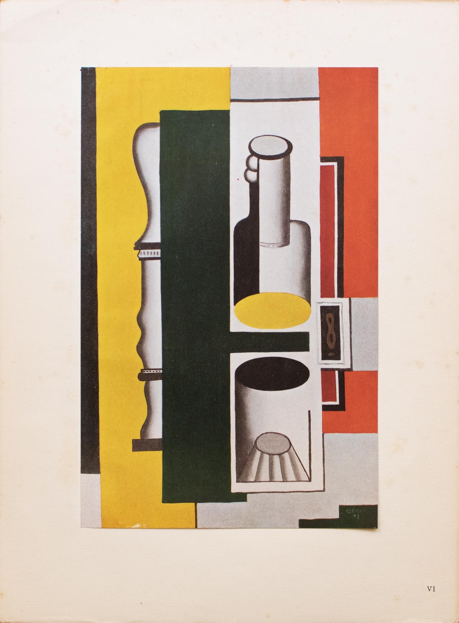 1948 After Fernand LÃ©ger "Still Life", First Edition Period Offset Lithograph - 6