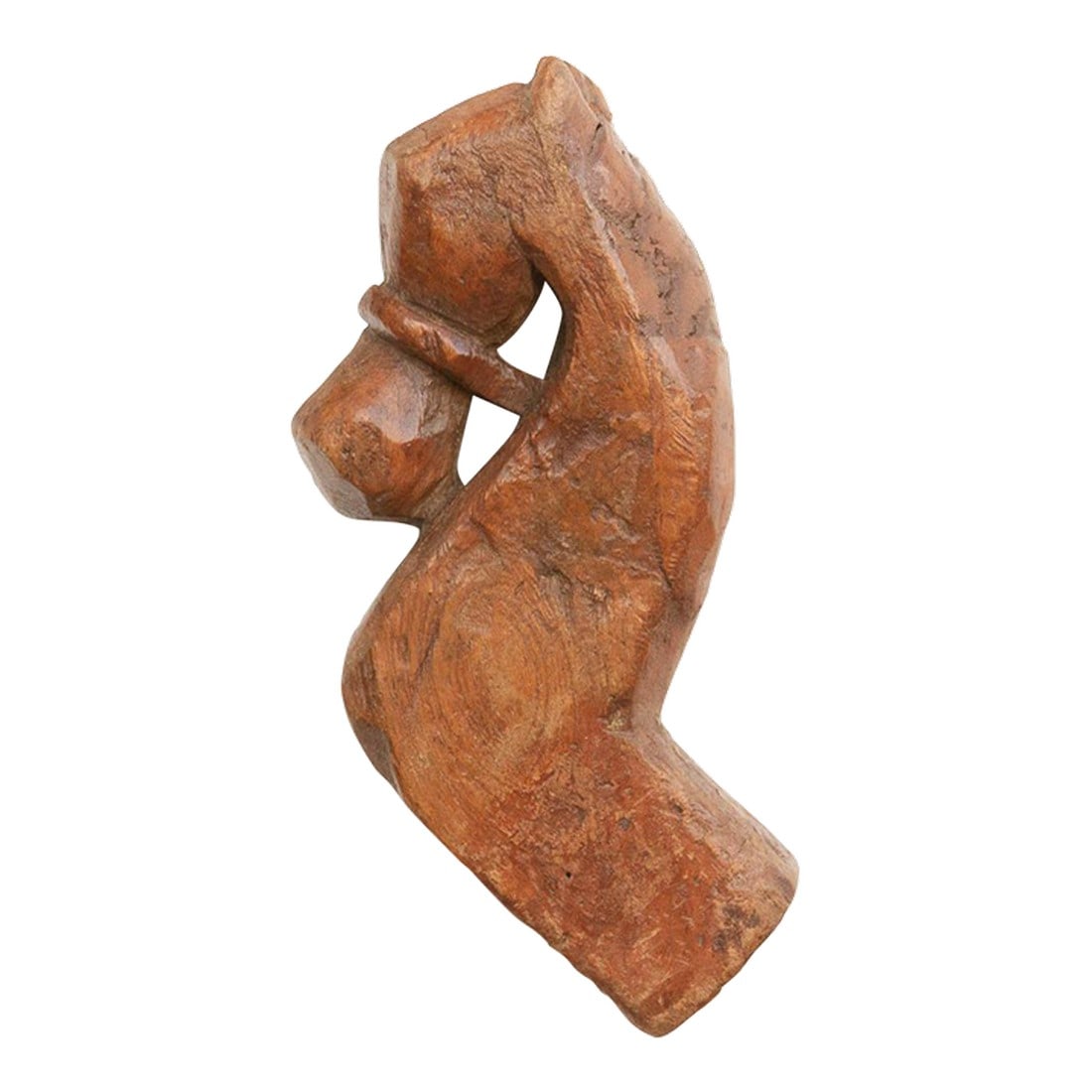 Antique Carved Wood Horse Architectural Fragment (1 of 7)