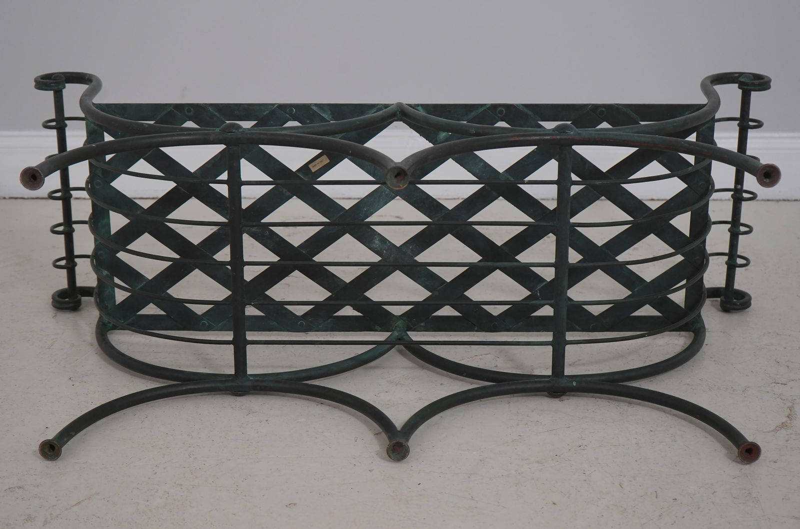 Vintage 1950s Salterini Design Iron Window Bench - 12