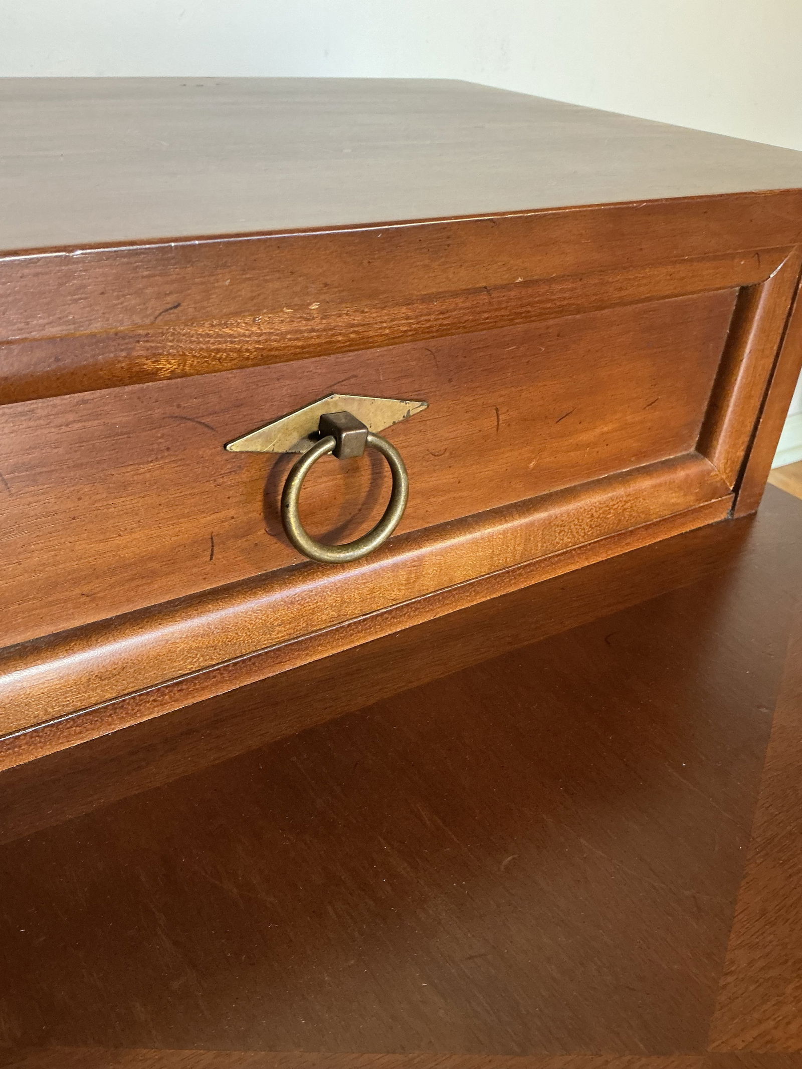 Vintage Inlaid Side Table by American of Martinsville, Circa 1960s - 10