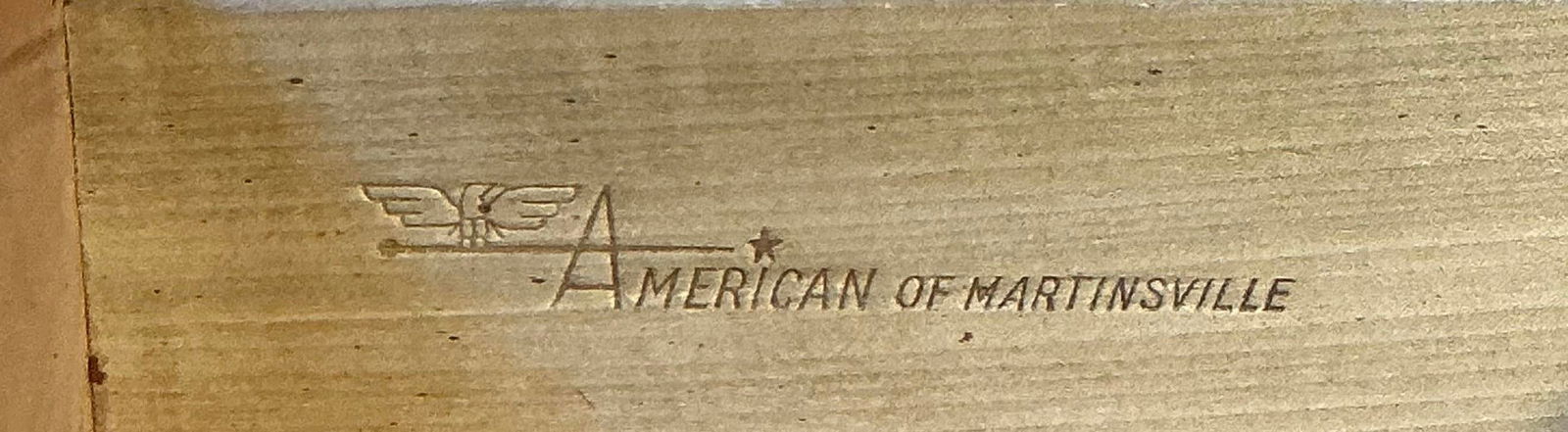 Vintage Inlaid Side Table by American of Martinsville, Circa 1960s - 12