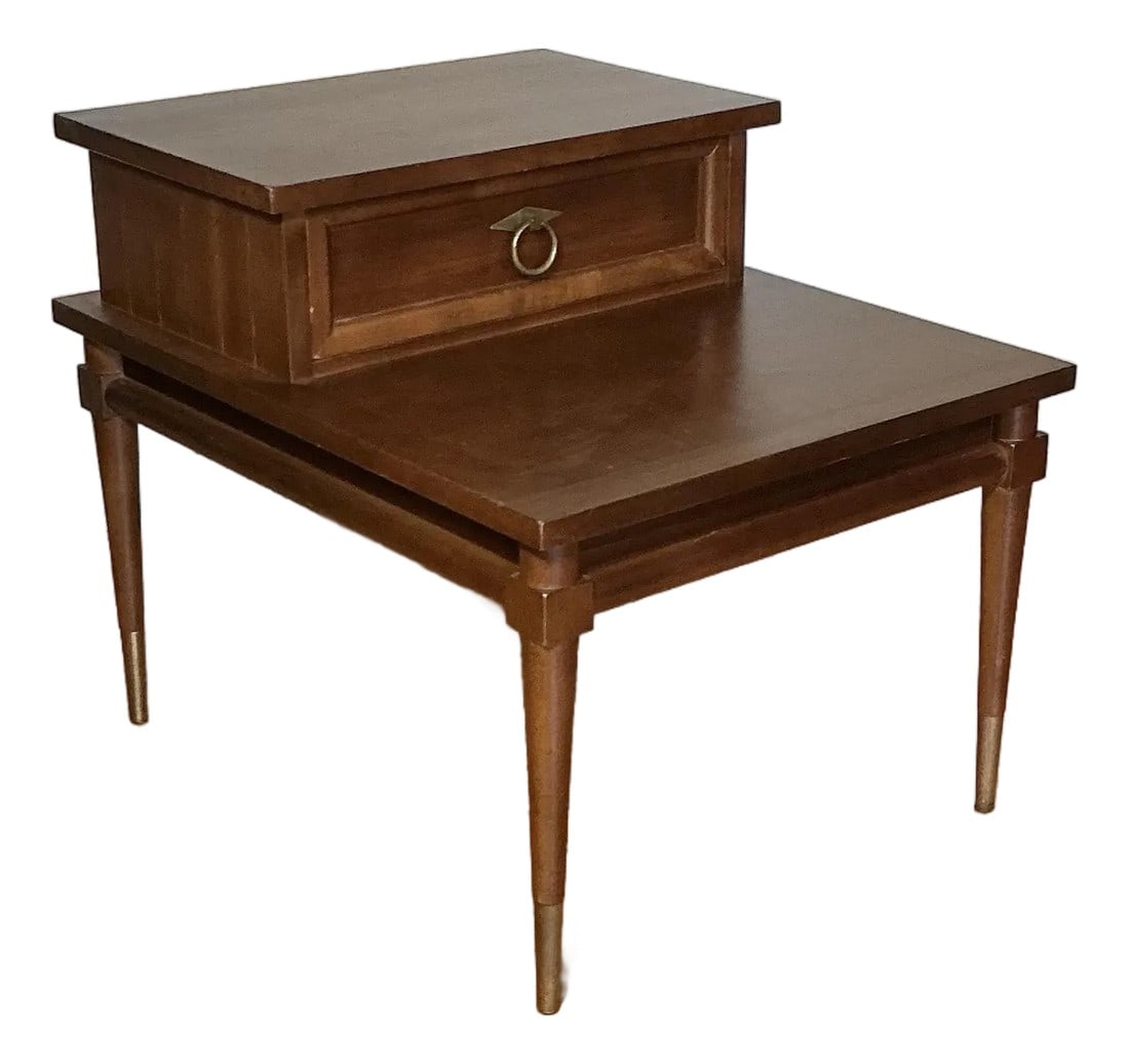 Vintage Inlaid Side Table by American of Martinsville, Circa 1960s (1 of 12)