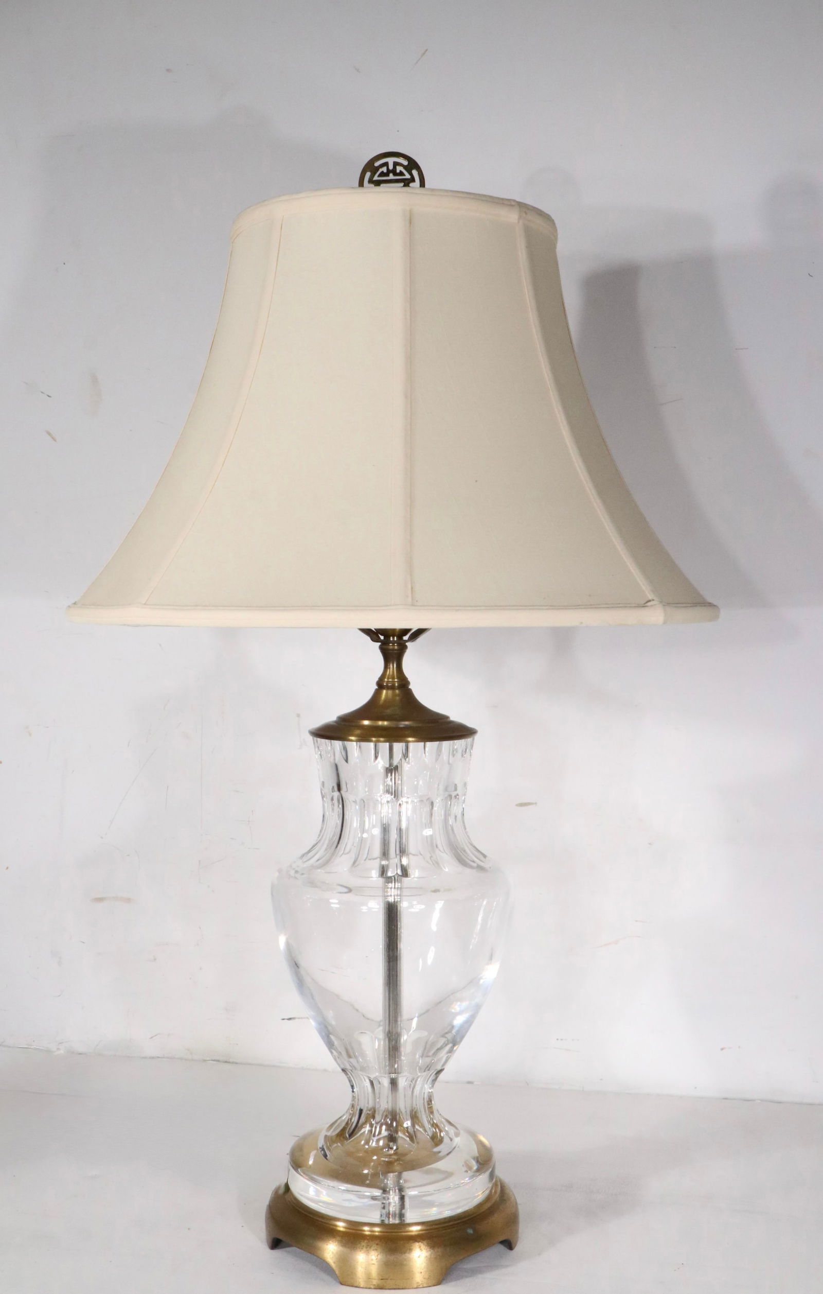 Late 20th Century Crystal Table Lamp by Wildwood - 2