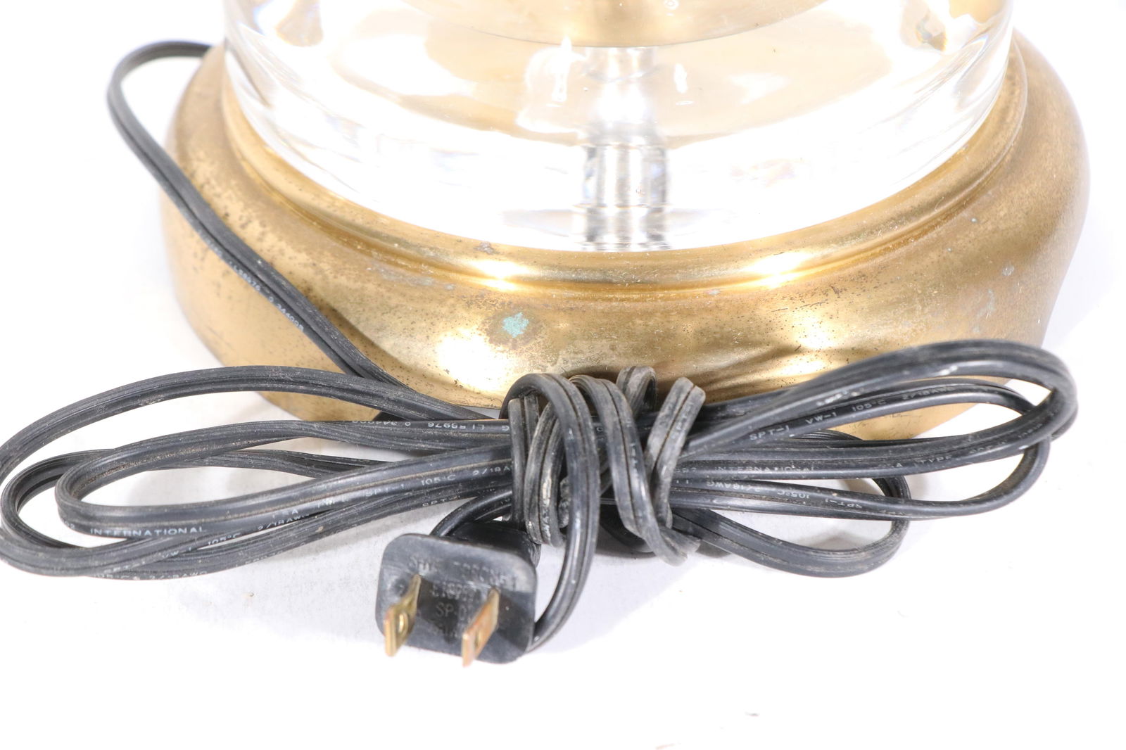 Late 20th Century Crystal Table Lamp by Wildwood - 3