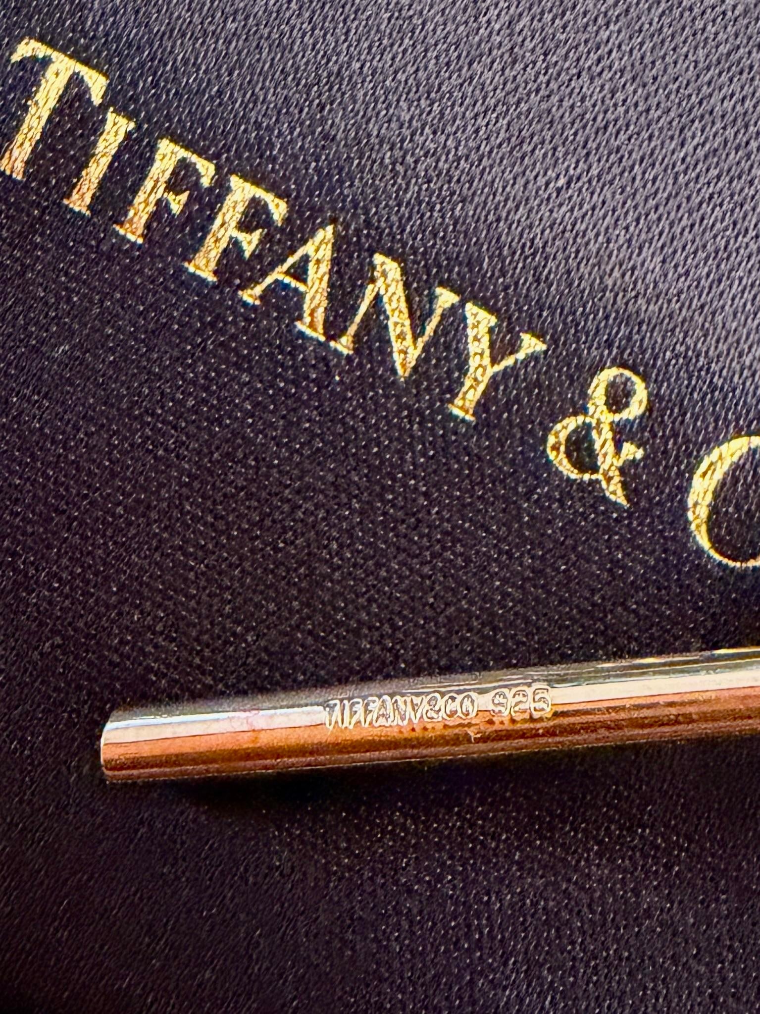 Tiffany & Co. Miniature Sterling Silver Traveling Perfume Flask and Funnel Set, Monogrammed W. F. - 6