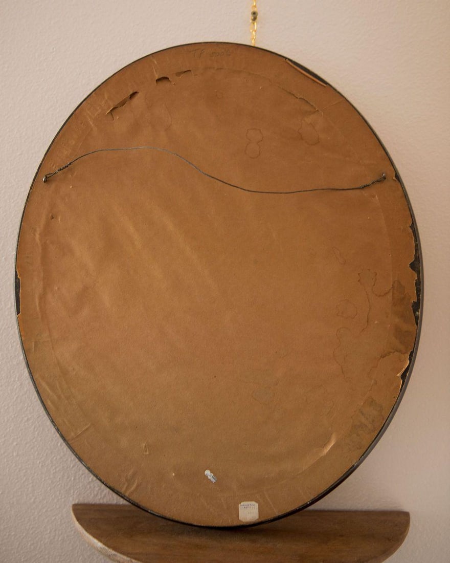 Mid 20th Century Large Oval Floral Prints - 2