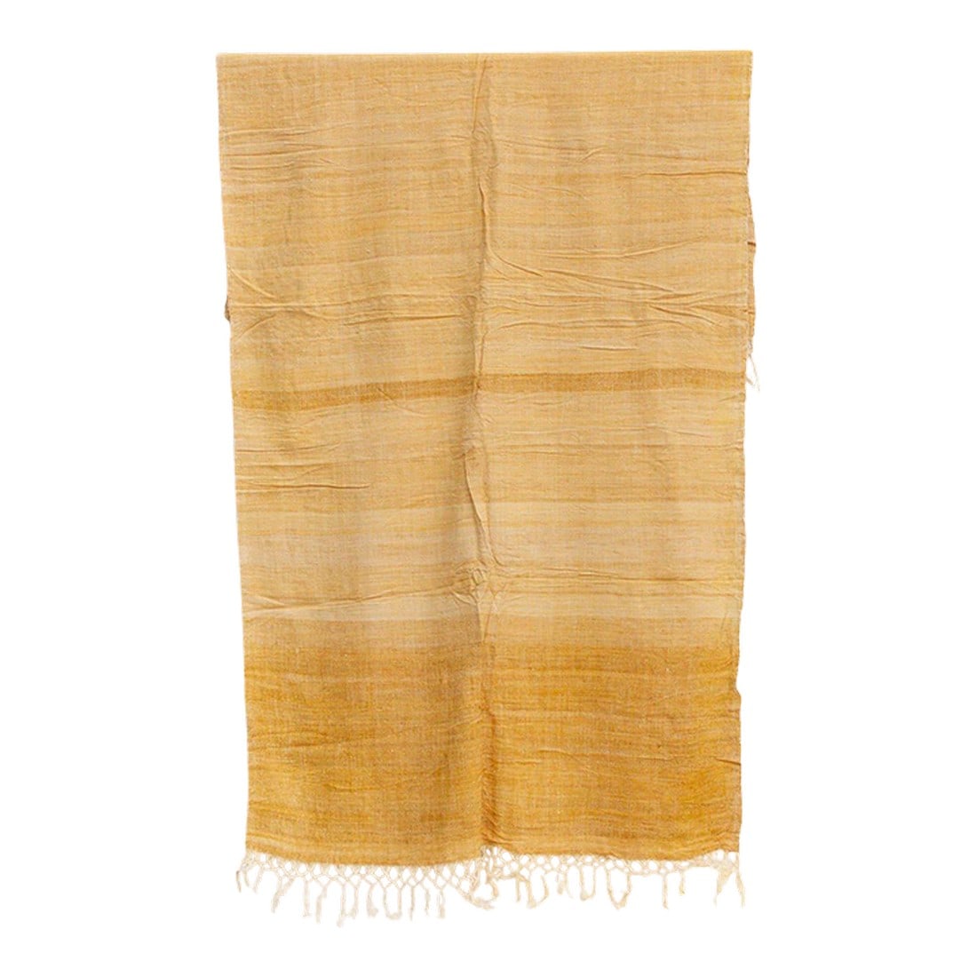 Organic Peace Silk Throw, Golden Blossom (1 of 6)