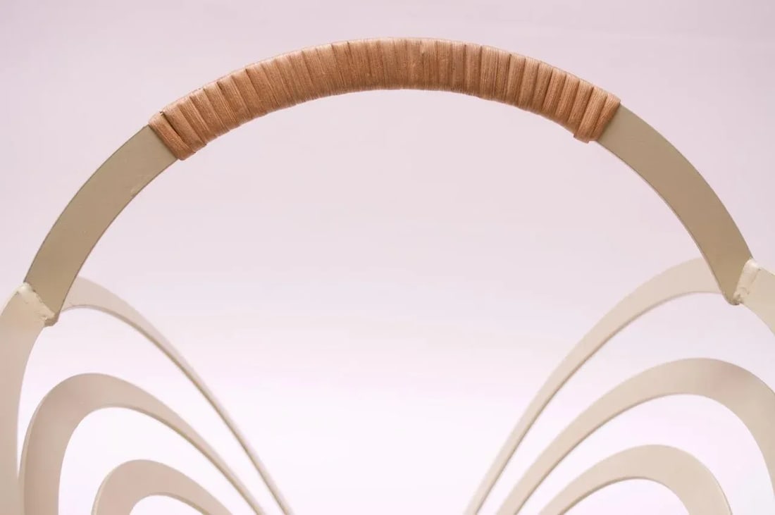 Designer Vintage "Arched" Magazine Rack after Vernor Panton - 10