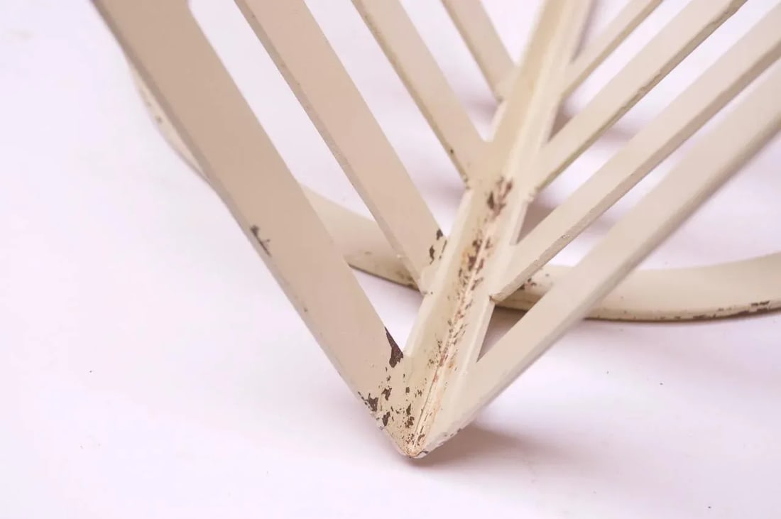 Designer Vintage "Arched" Magazine Rack after Vernor Panton - 4