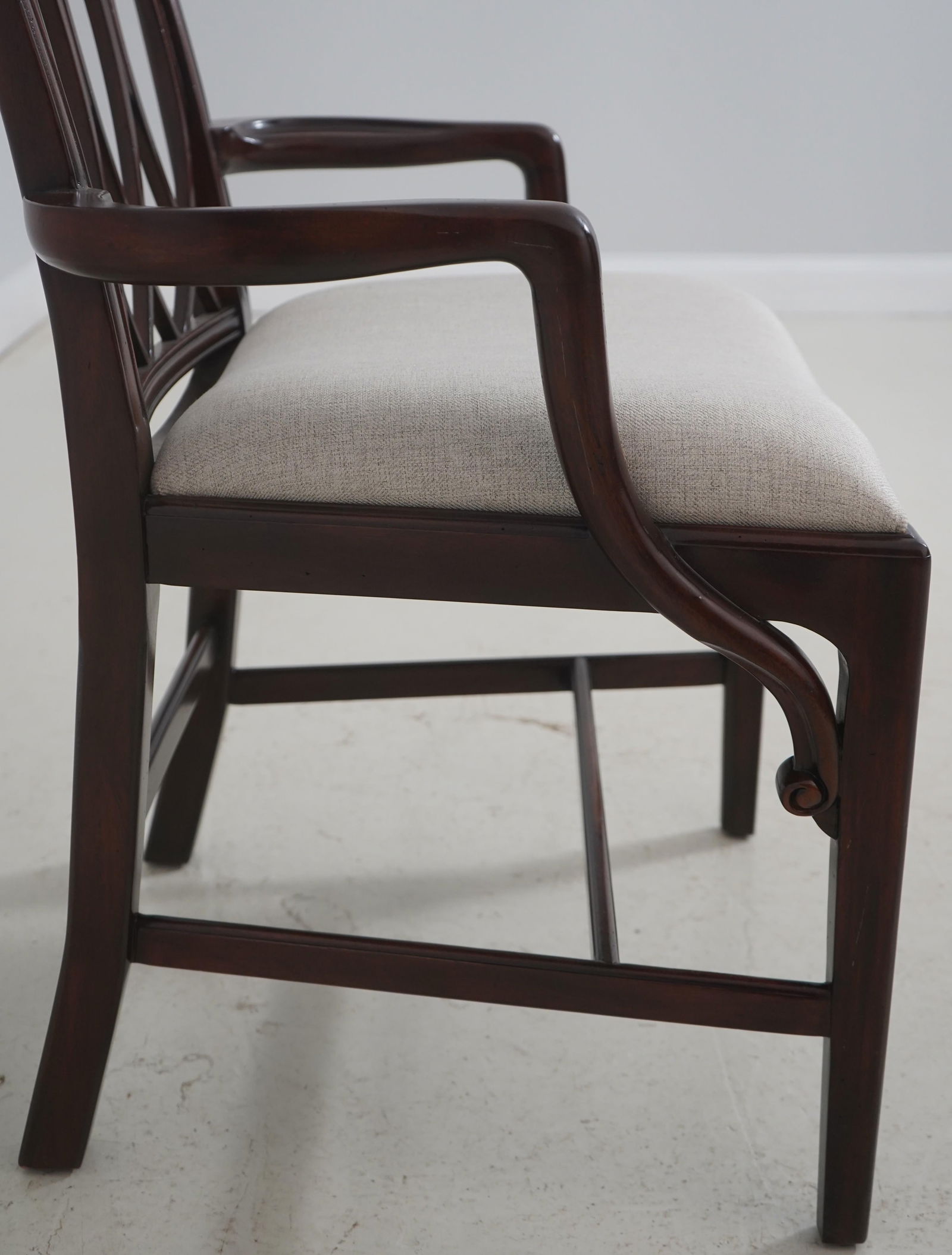 Theodore Alexander Chippendale Mahogany Armchair - 11