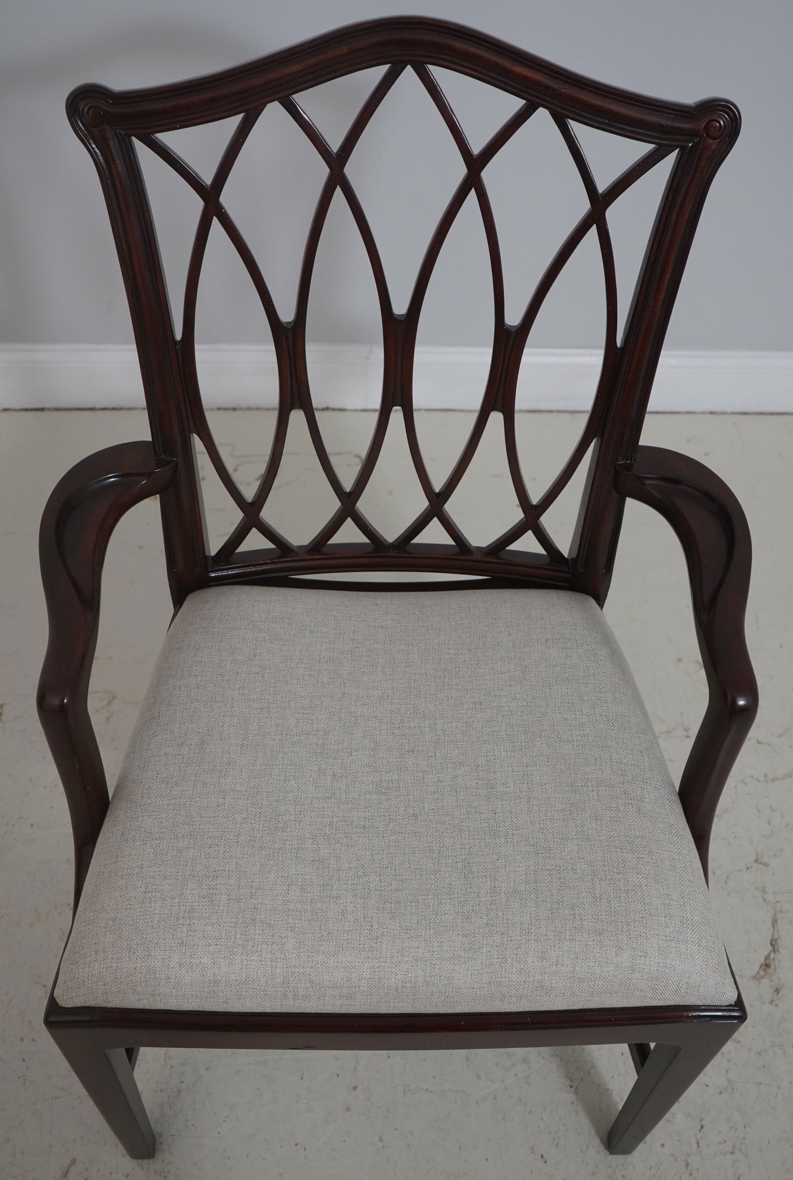 Theodore Alexander Chippendale Mahogany Armchair - 2