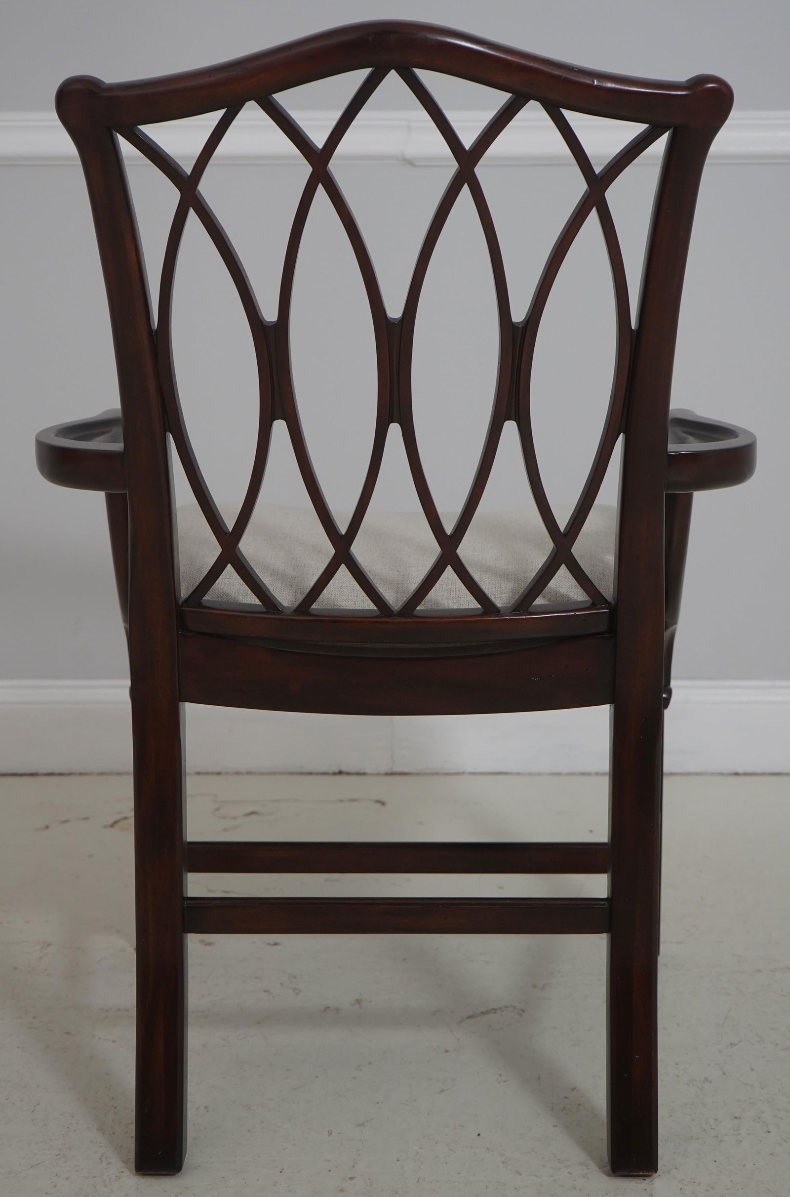 Theodore Alexander Chippendale Mahogany Armchair - 4