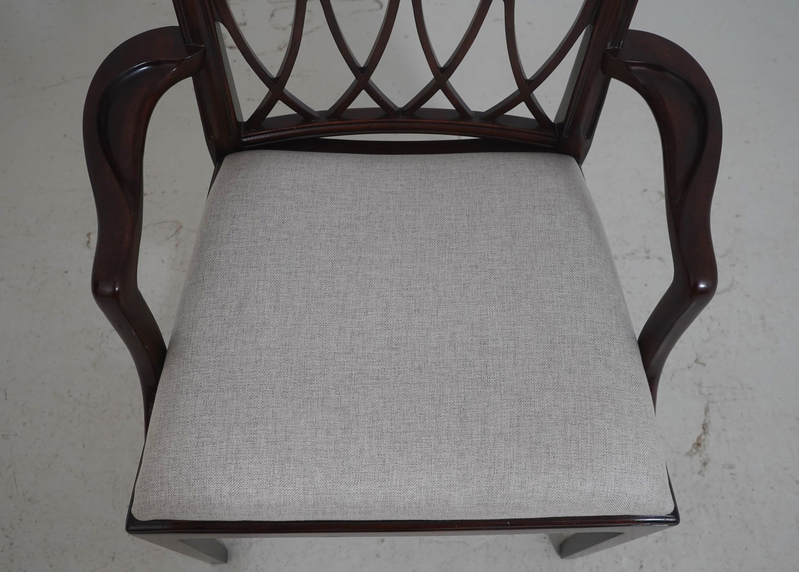 Theodore Alexander Chippendale Mahogany Armchair - 8