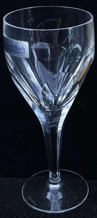 Villeroy & Boch Milano Pattern Crystal Wine Goblets- Set of 2 - 3