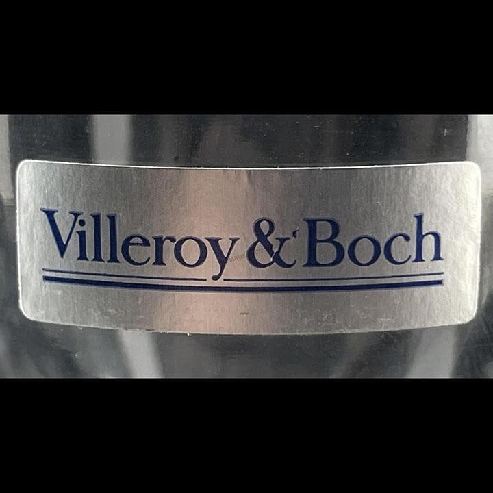 Villeroy & Boch Milano Pattern Crystal Wine Goblets- Set of 2 - 6