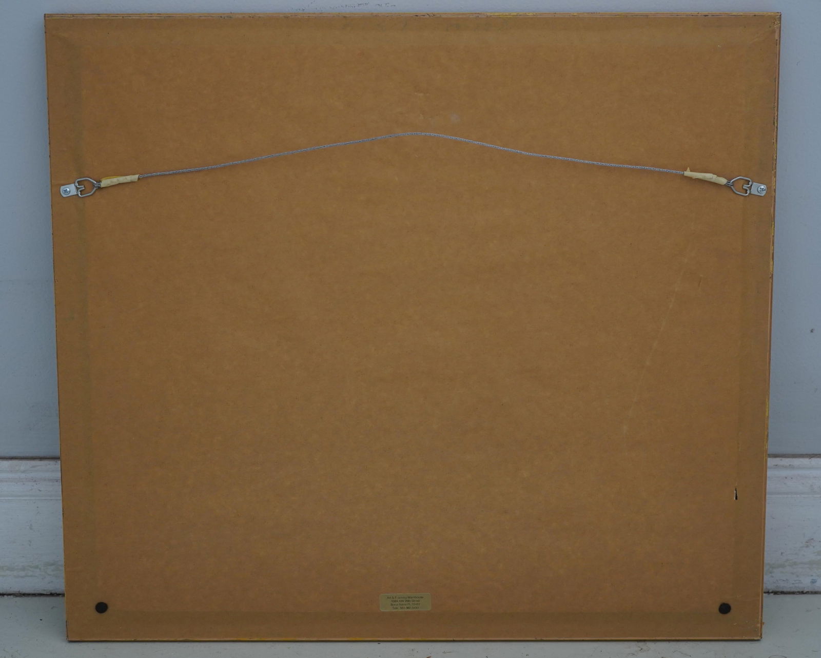 Artist Signed Professionally Framed Steps Watercolor - 11