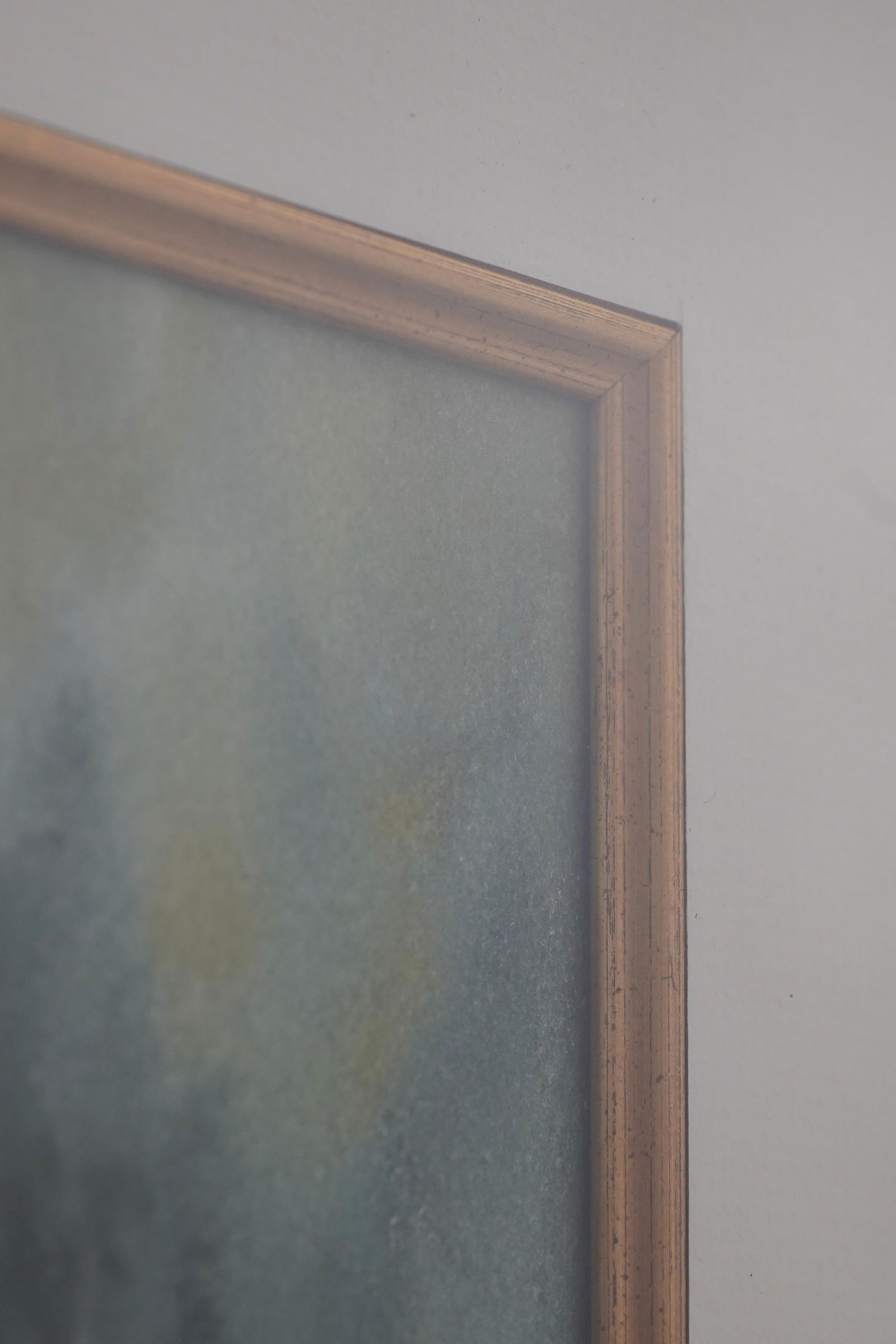 Artist Signed Professionally Framed Steps Watercolor - 4