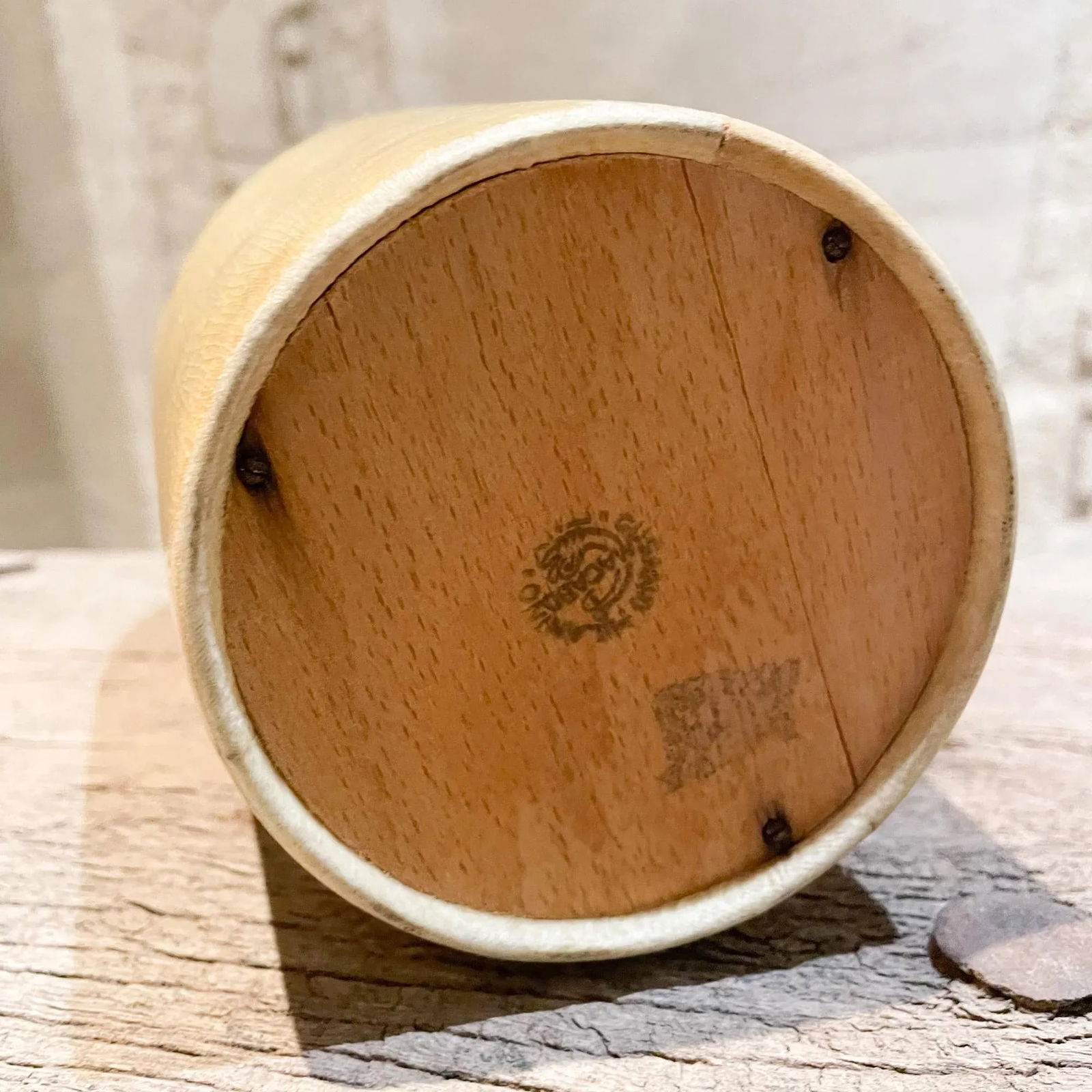 Aldo Tura for Macabo Carafe Pitcher Lacquered Goatskin and Brass 1940s Italy - 9