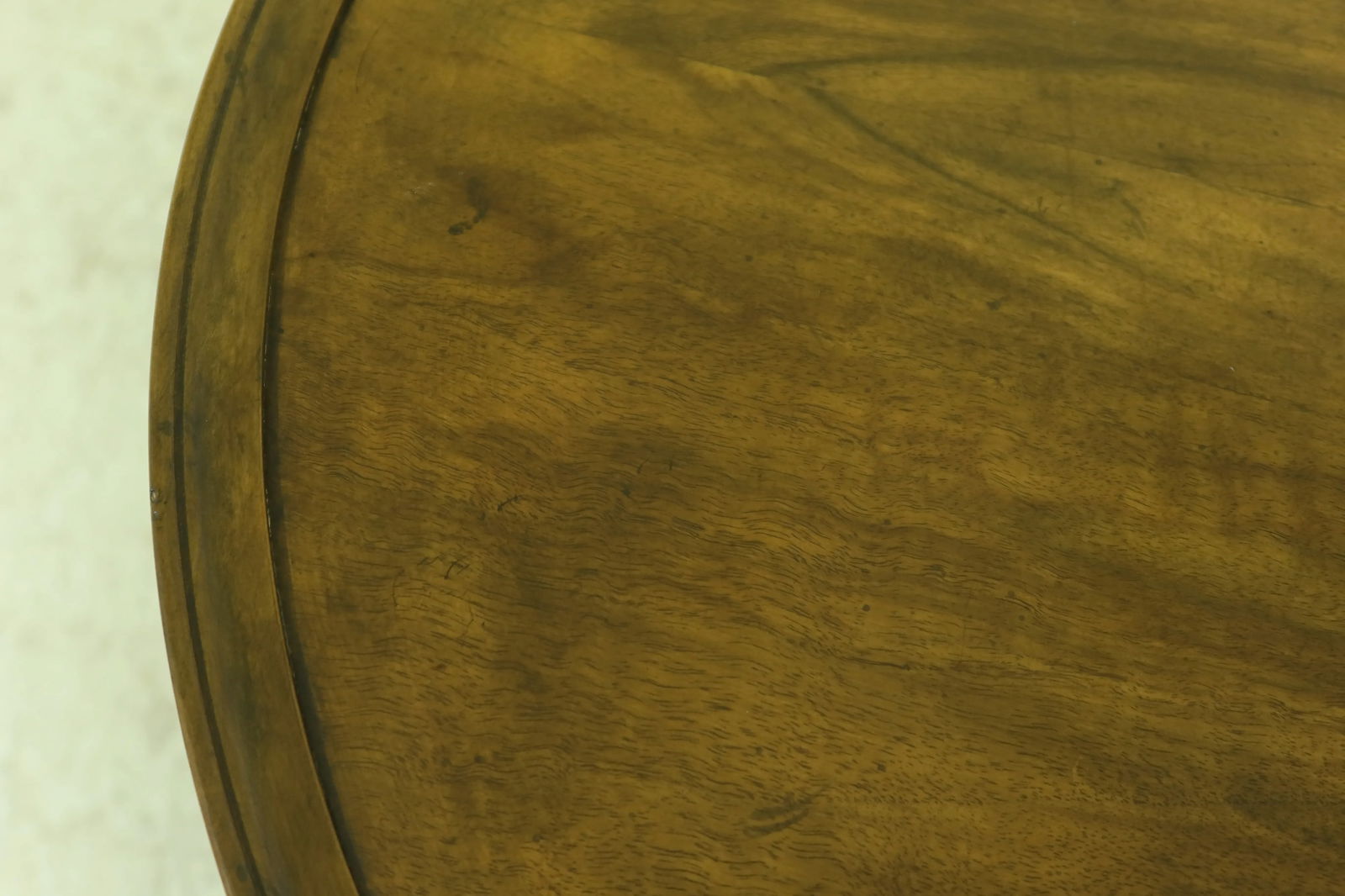 Baker Round English Style Walnut Tiered Table - 4