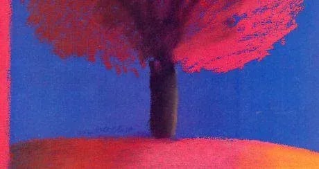 1986, Original New Yorker Cover, October 13 (Merle Nacht), Vintage Print, Fall Colors - 2