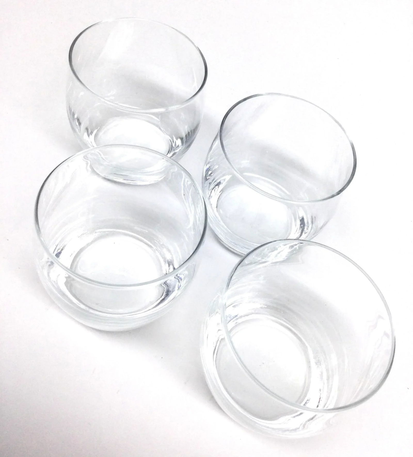 Vintage Single Old Fashioned Glasses - Set of 4 - 7