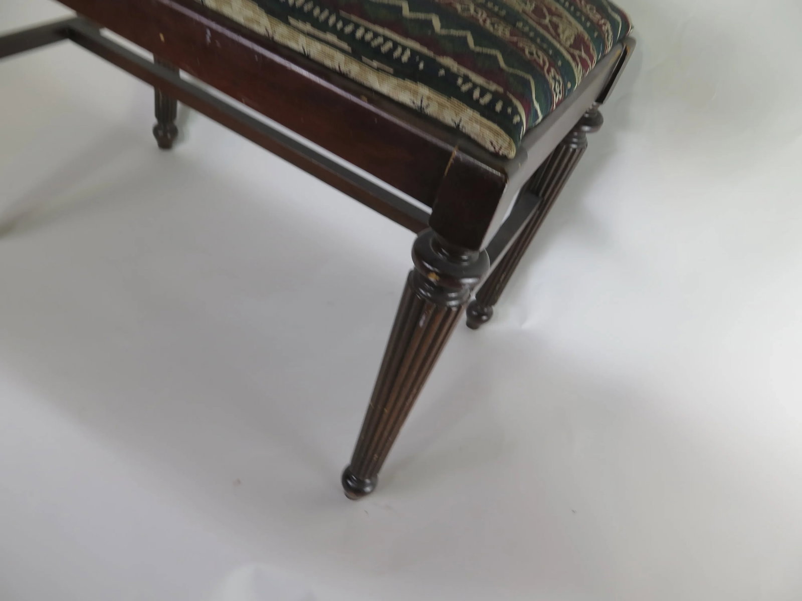 Louis XV Style Wooden Bench - 4