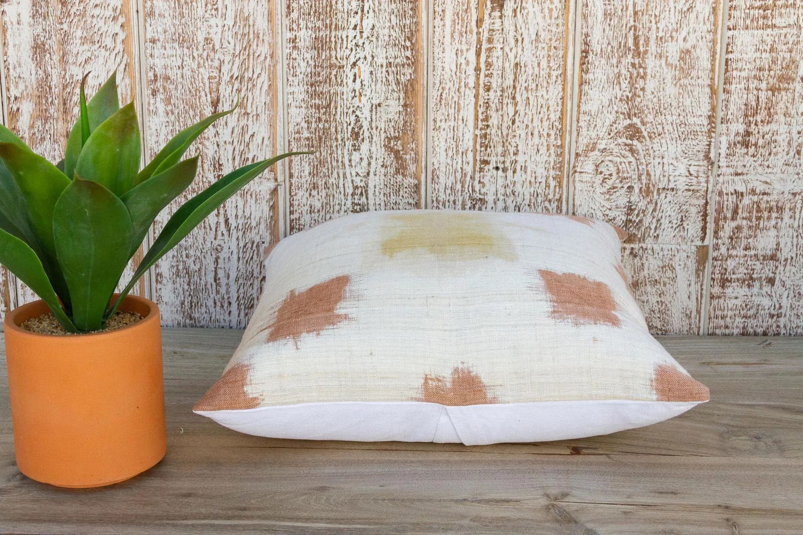 Vintage Tovi Organic Silk Ikat Pillow - 6