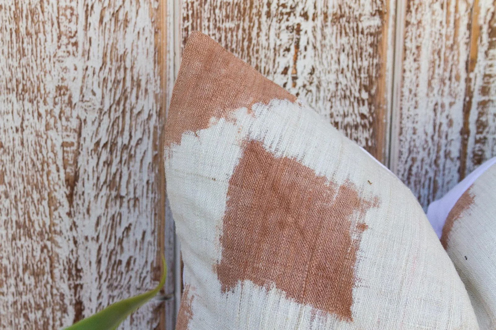 Vintage Vivi Organic Silk Ikat Pillow - 4